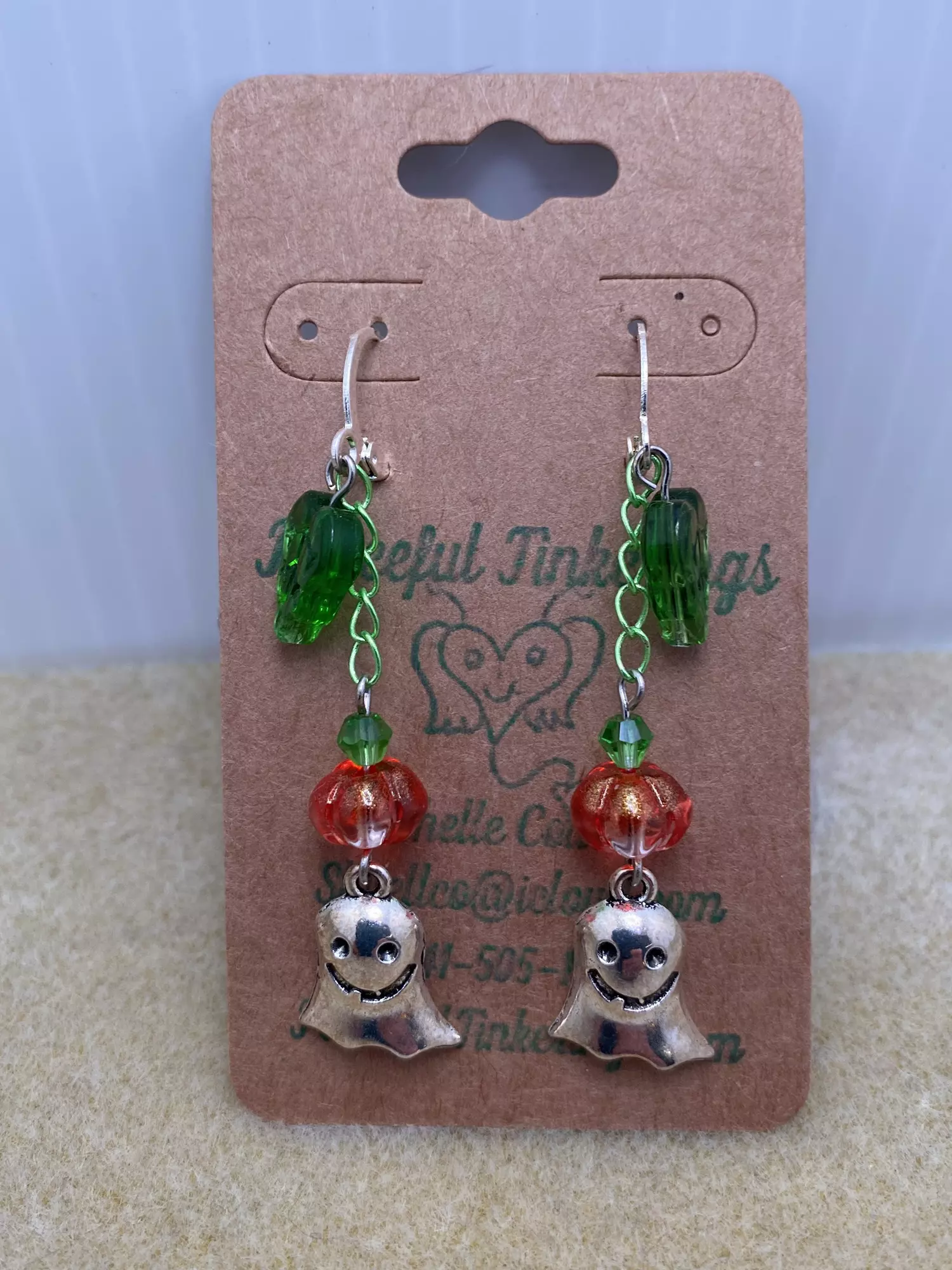 plant/Ghosty Earrings-0