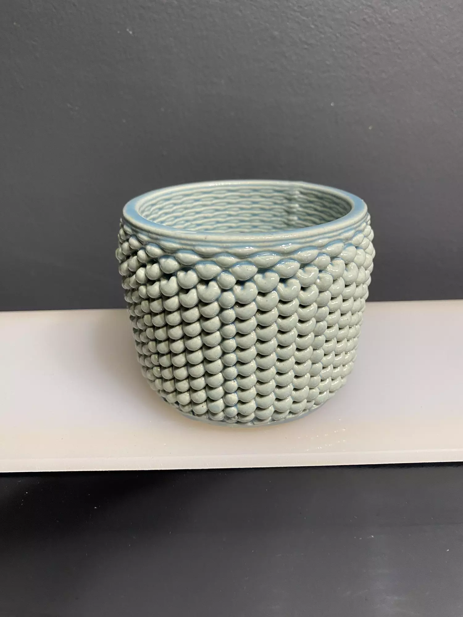 plant/3.5” Pentograph Loopy Large Pot Lagoon-0