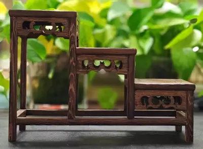 plant/Triple level Mame Bonasi display or statue display stand-0-thumbnail