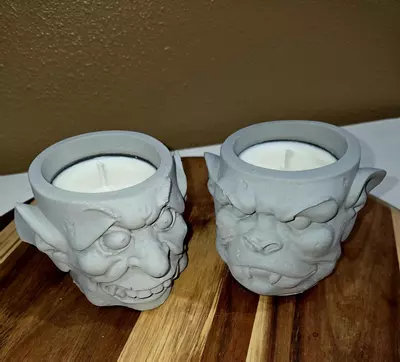 plant/Pumpkin Spice Ghoul Candle Set-0-thumbnail