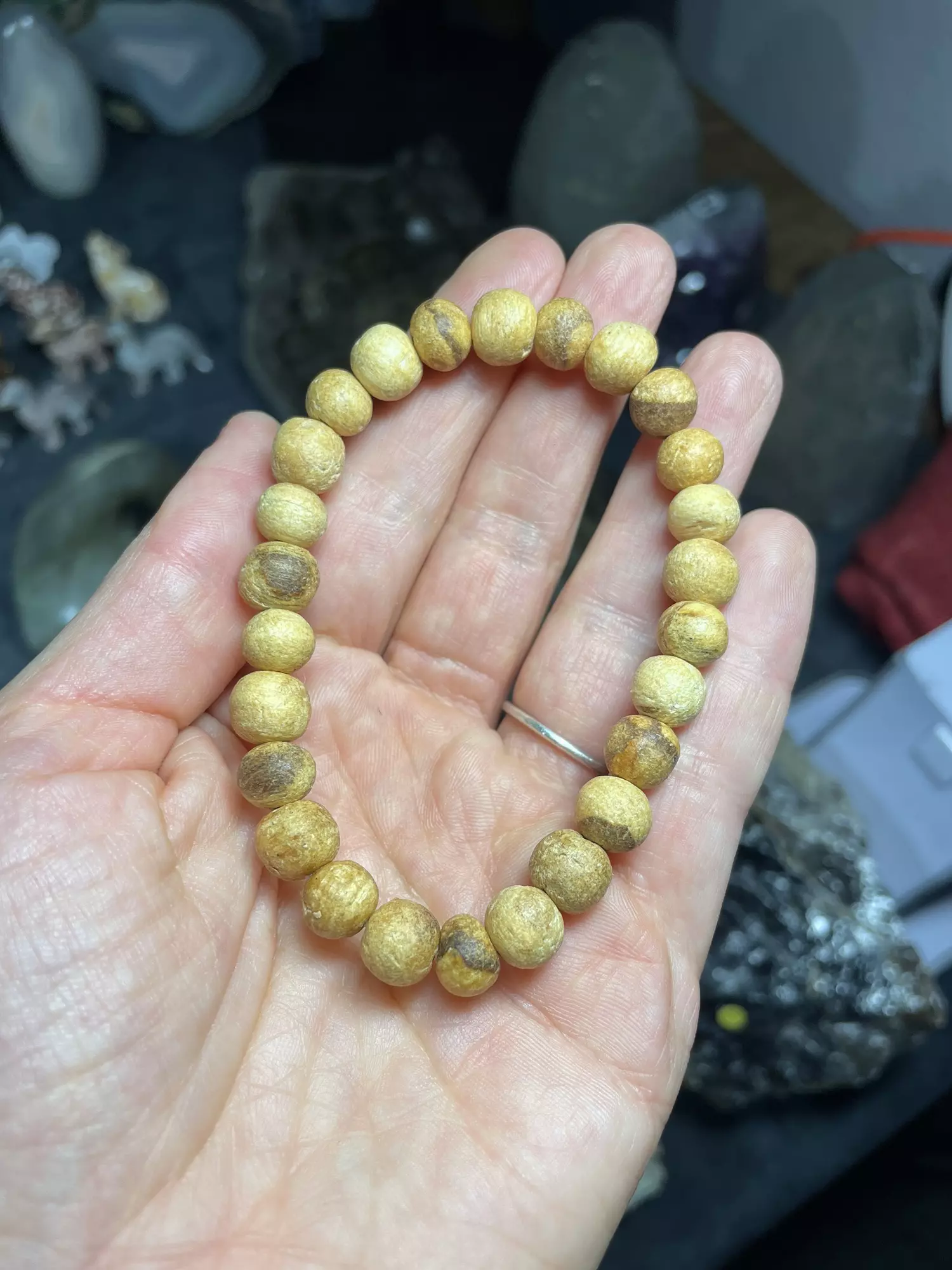 plant/Palo santo bracelet-0