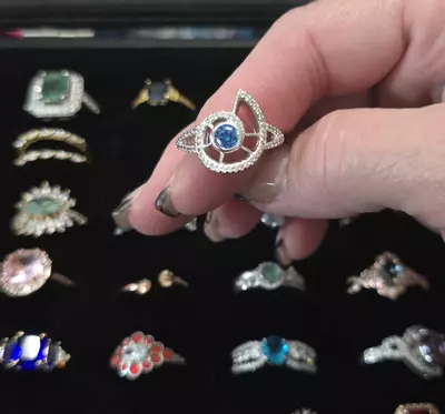 plant/BP Sea Collection Lab Topaz w/Cz's-0-thumbnail