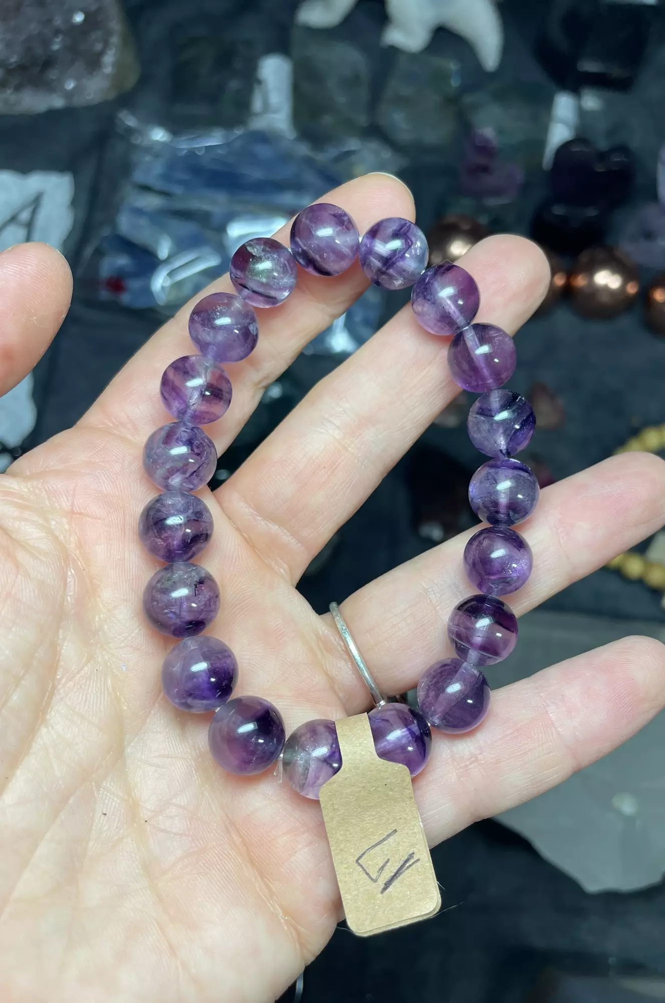 plant/Fluorite bracelet-0