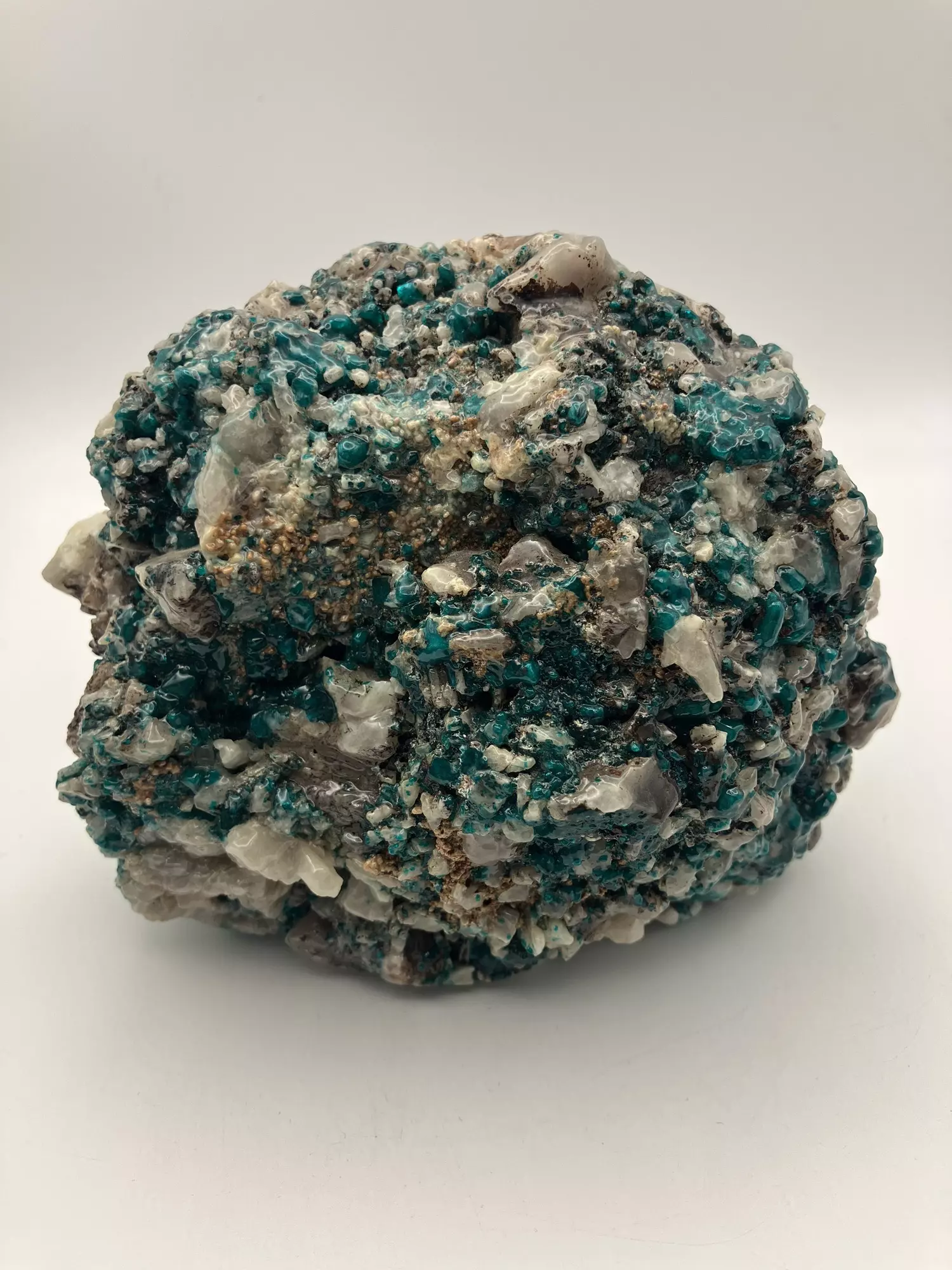 plant/Malachite with Quartzite - Polished - 2lbs 8.15oz-0
