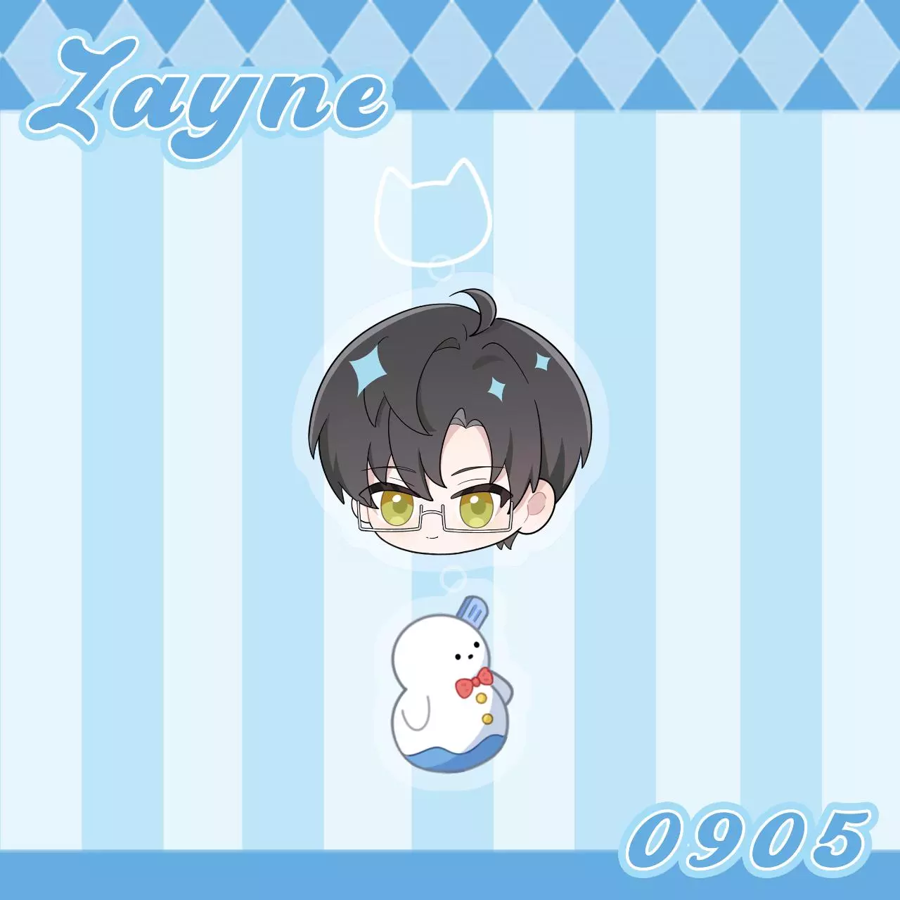 plant/Acrylic Keychain [Zayne] Doctor Ver.-0