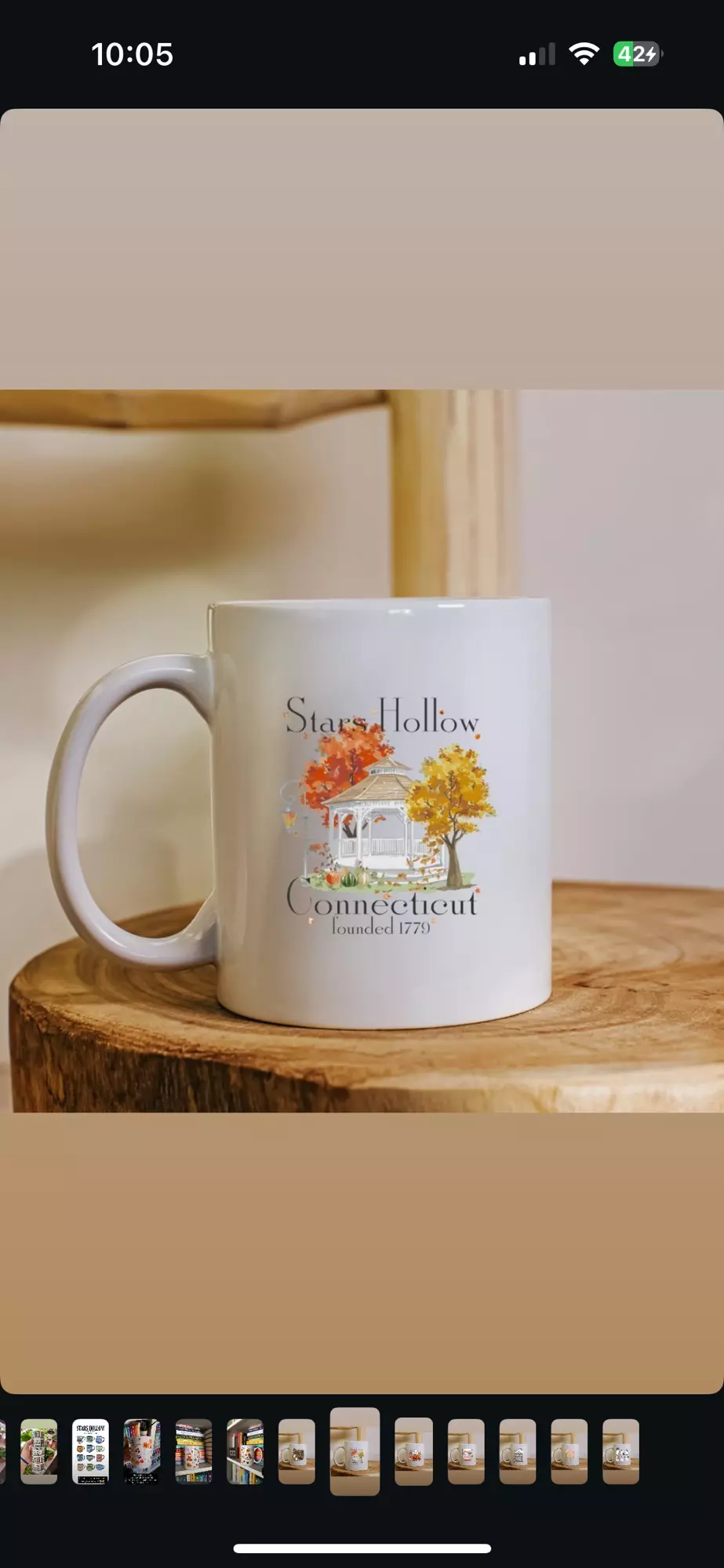 plant/Stars hollow mug 15oz-0