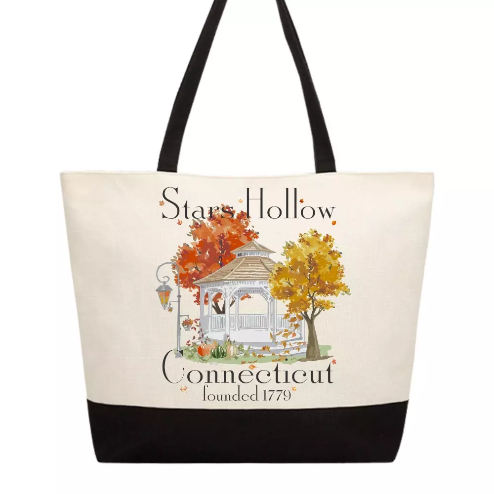 plant/Stars hollow tote-0