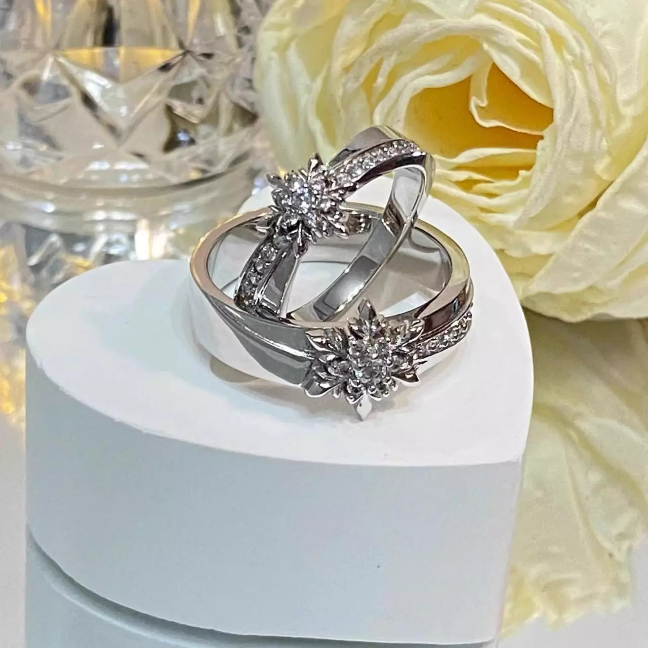 plant/Zayne-inspired couple Rings-0