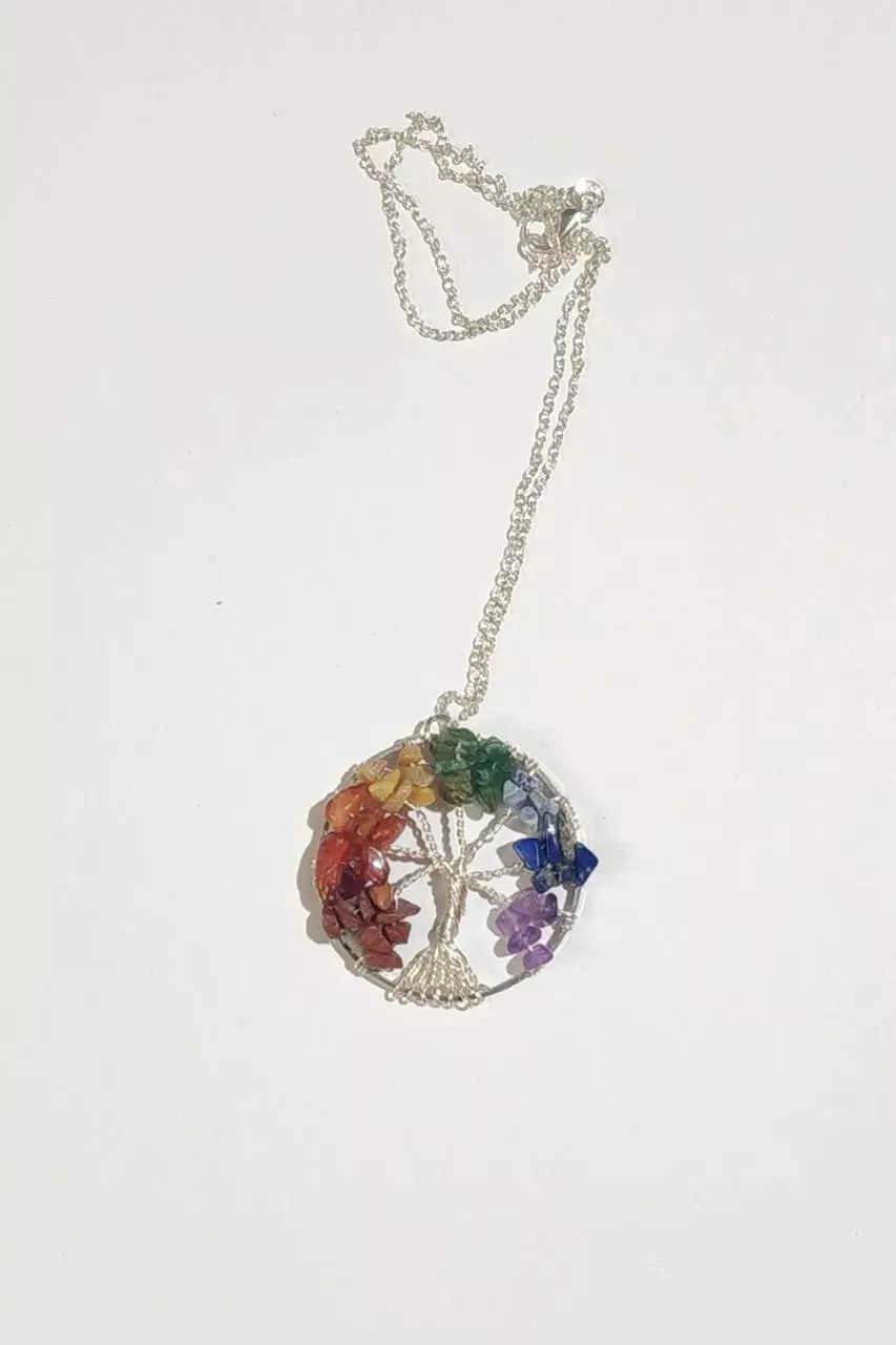 plant/Chakra Pendant -0