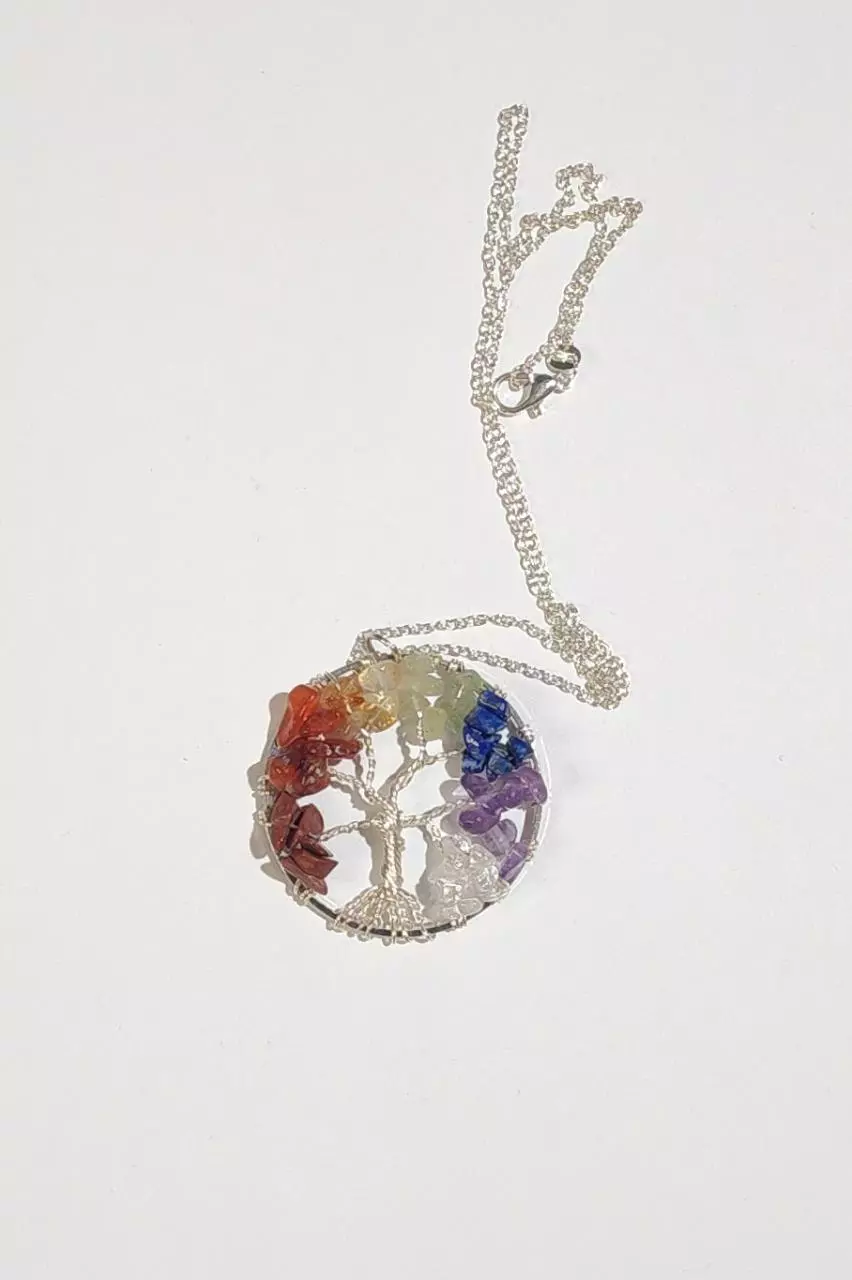 plant/Chakra Pendant -0