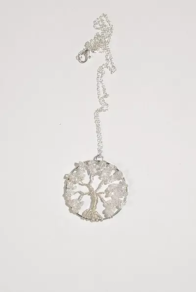 plant/Clear Quartz Pendant -0-thumbnail