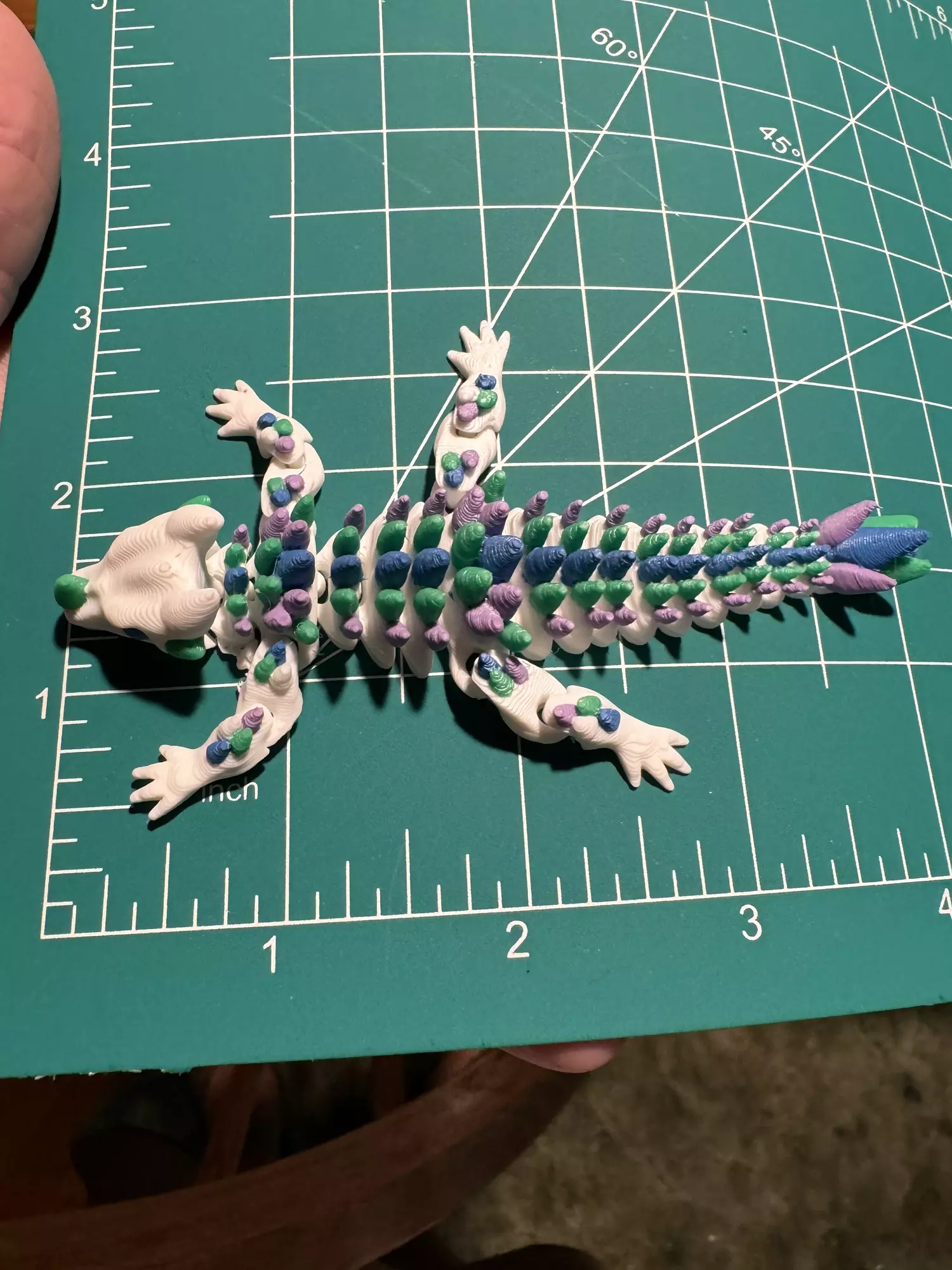plant/3D printed articulated lizard dragon GC-0