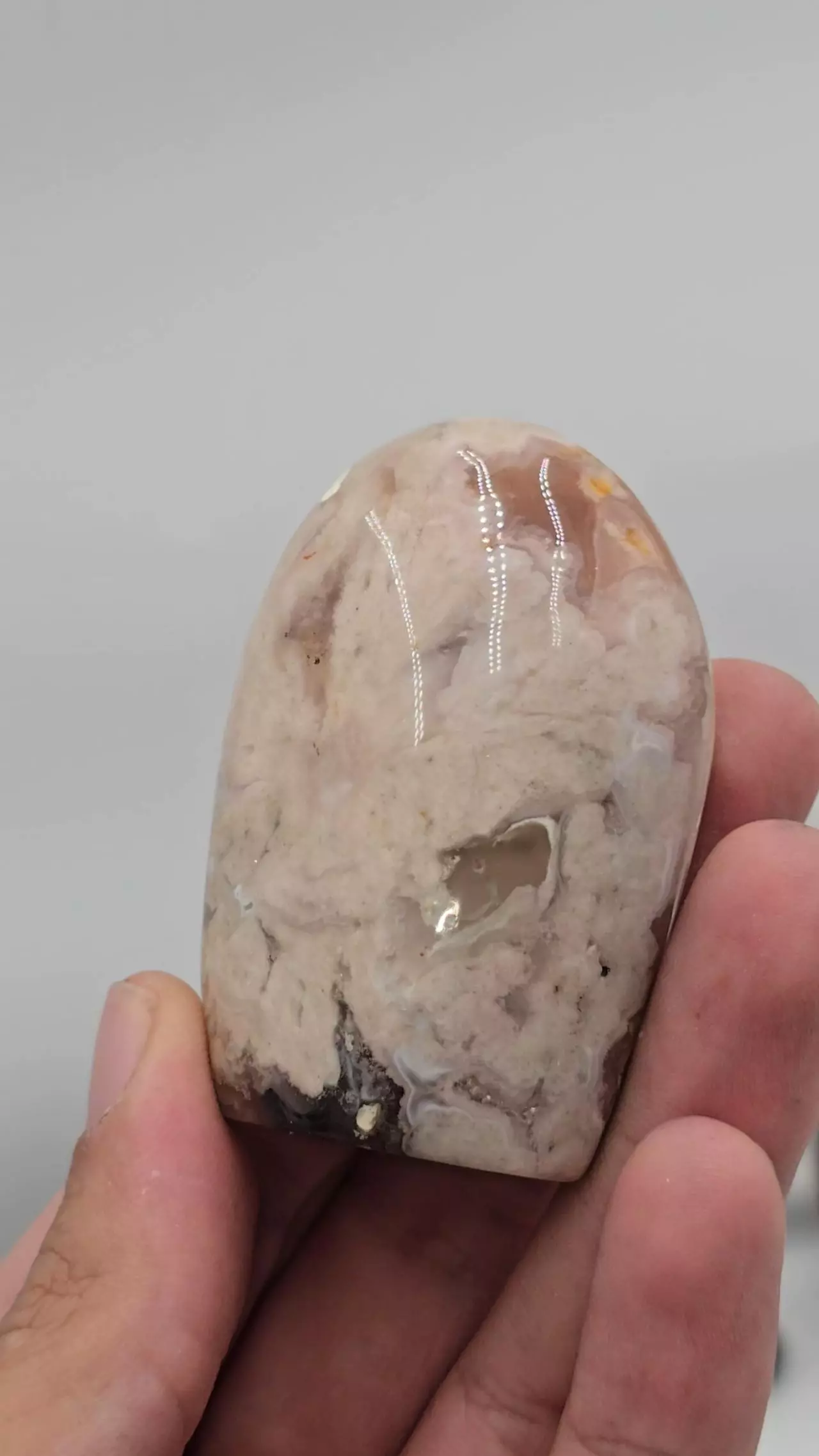 plant/Flower Agate Freeform from Madagascar -0