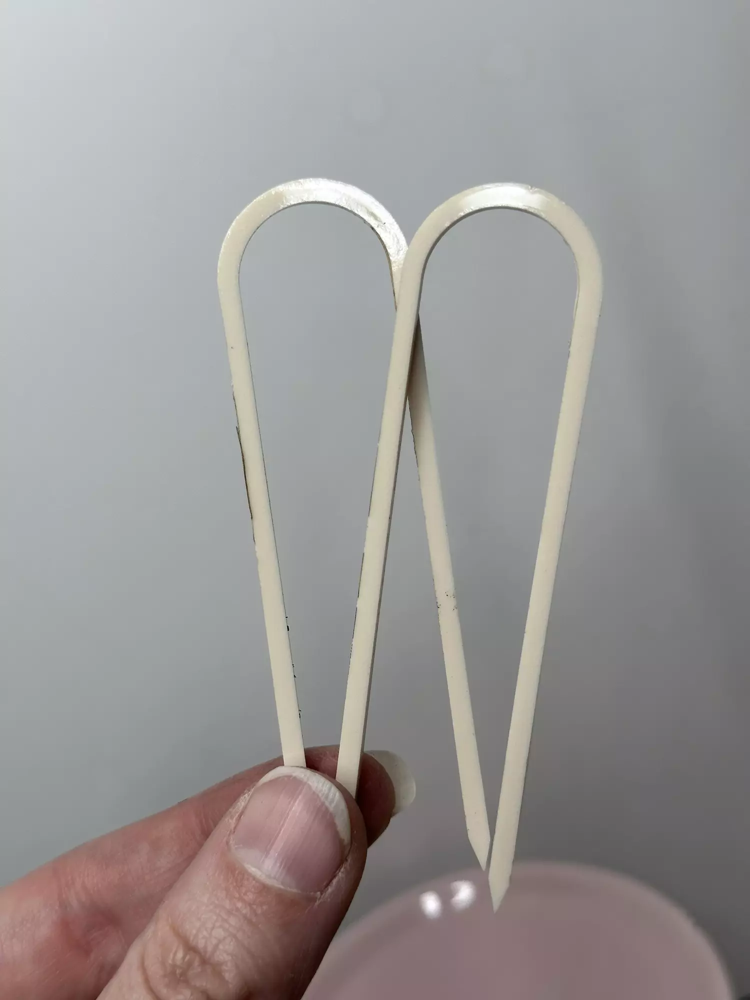 plant/(2-PACK) 3.25” MICRO Arch Trellis Set ‘Bone’-0