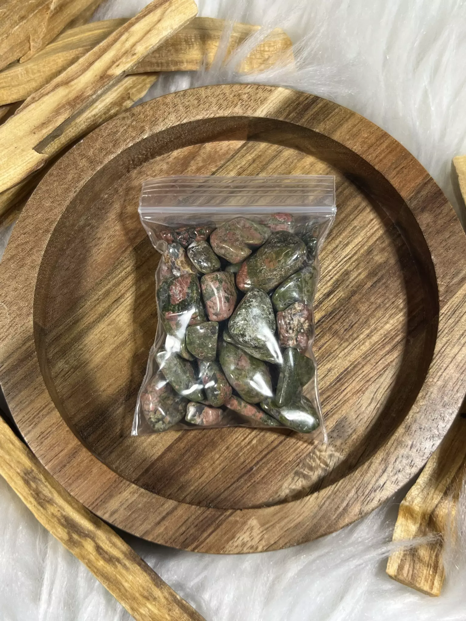 plant/Unakite Chips-0