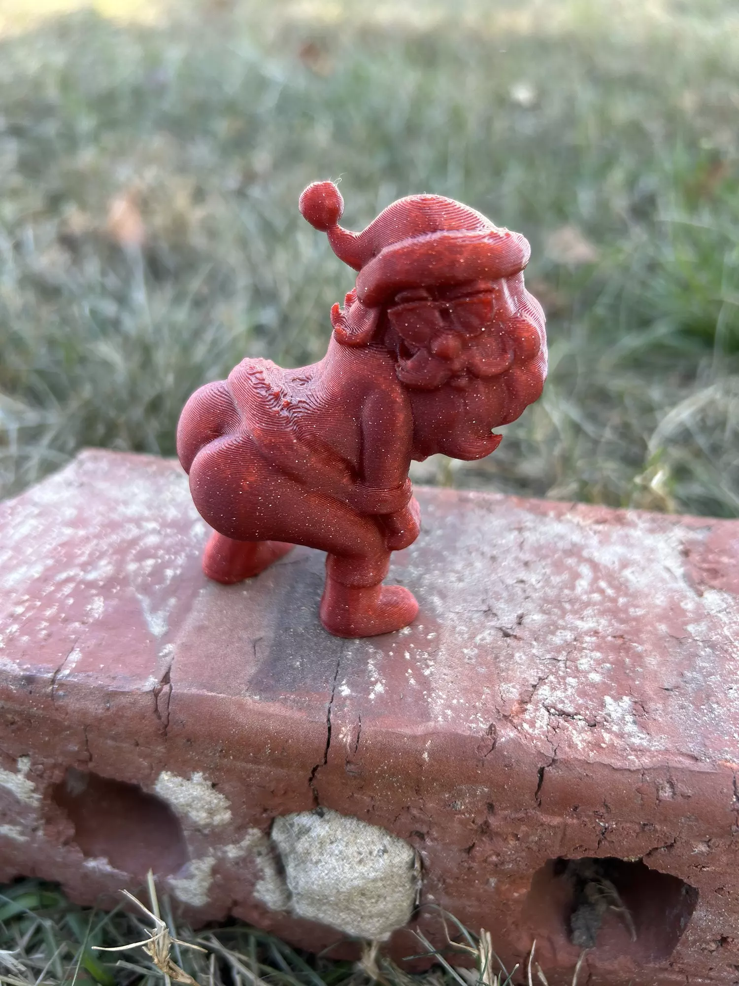 plant/Red big booty Santa-0