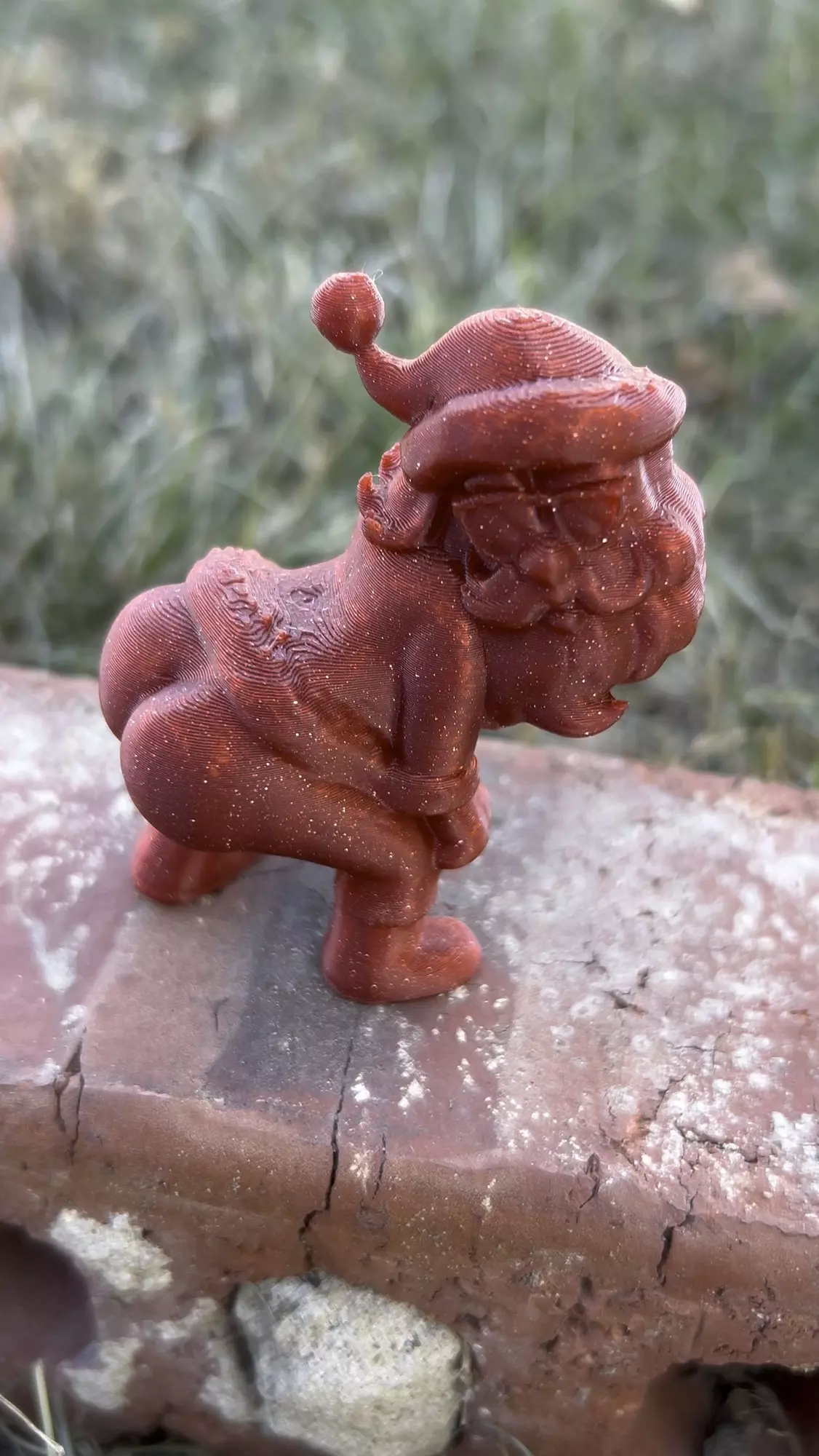 plant/Red big booty Santa-1