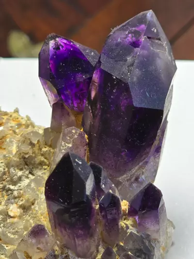 plant/Amethyst in matrix Brandberg Namibia not as common-2-thumbnail