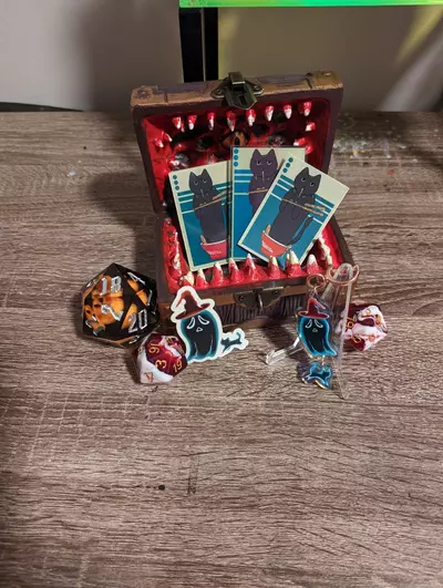 plant/Pspspsss Cat Bundle - 1 keychain/2 magnets/2 stickers-0-thumbnail