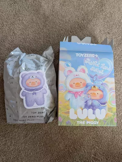 plant/Lulu the Piggy joyful time series, confirmed purple romantic teddy -0-thumbnail