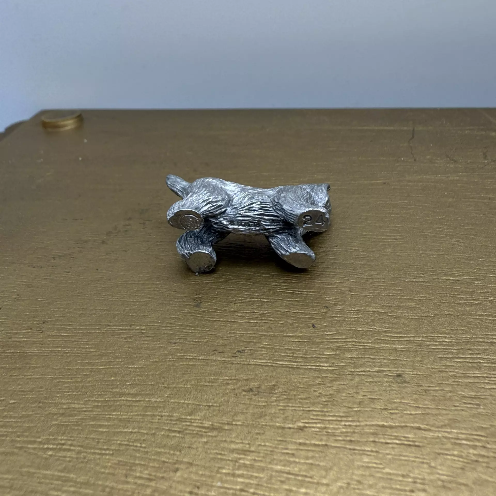 plant/Lot of 3 Vintage Spoontiques Mini Kitten Cat Pewter Figurine 24-3