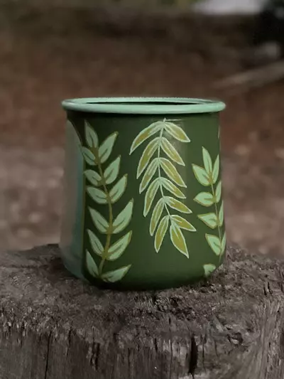 plant/Handpainted Prop jar-3-thumbnail