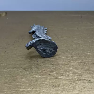 plant/Vintage Unbranded Pewter Miniature Seahorse Figure-3-thumbnail
