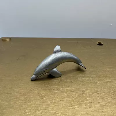 plant/Vintage Mini Dolphin Spoontiques Figurine Pewter #243 1982-1-thumbnail