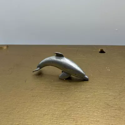 plant/Vintage Mini Dolphin Spoontiques Figurine Pewter #243 1982-0-thumbnail