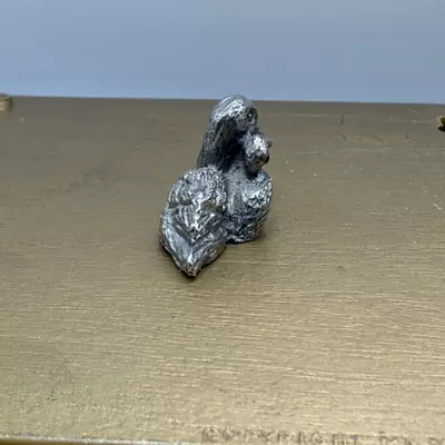 plant/Vintage Pewter Mallard Duck w Baby  Figurine-2-thumbnail