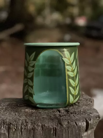 plant/Handpainted Prop jar-2-thumbnail