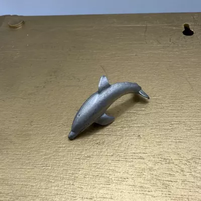 plant/Vintage Mini Dolphin Spoontiques Figurine Pewter #243 1982-2-thumbnail