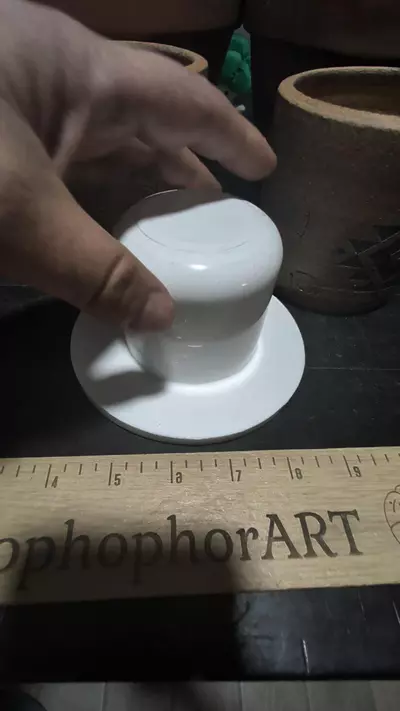 plant/DIY cactus cowboy hat - Medium flat rim-0-thumbnail