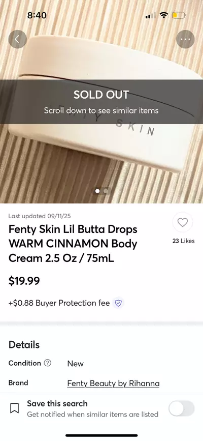 plant/Fenty Warm Cinnamon LE shimmer body butter 75ml-0-thumbnail