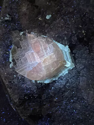 plant/Amethyst with calcite cut base-1-thumbnail