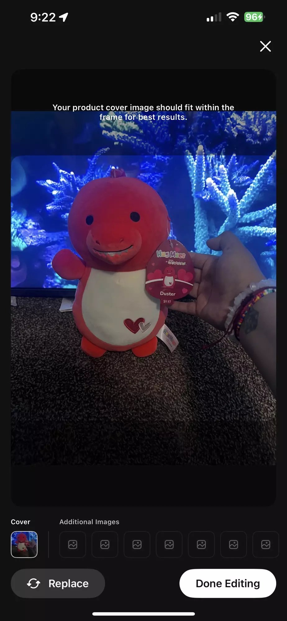 plant/10” Squishmallow Duster HugMees-0