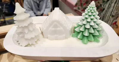 plant/Christmas Cottage Dough Bowl-0-thumbnail