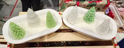plant/Christmas Tree Dough Bowl Candle-0-thumbnail