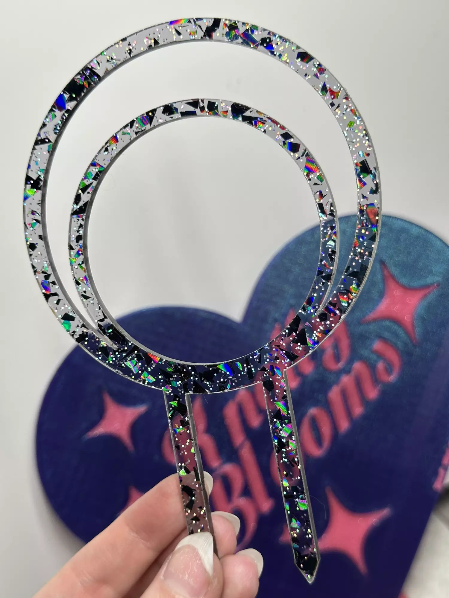 plant/🖤‘Brat Era’ 6” Double Hoop Trellis-0