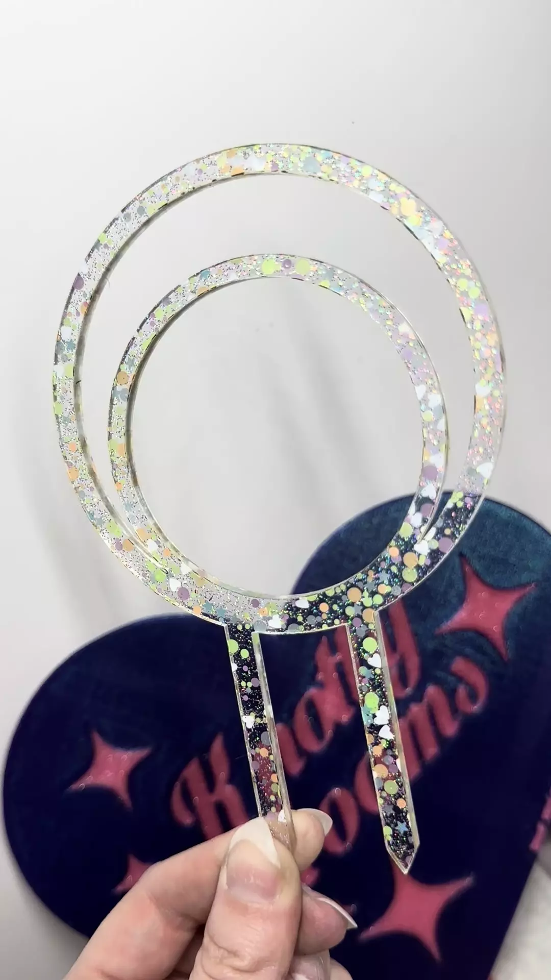 plant/🎀 ‘Kawaii Kisses’ 6” Double Hoop Trellis-1