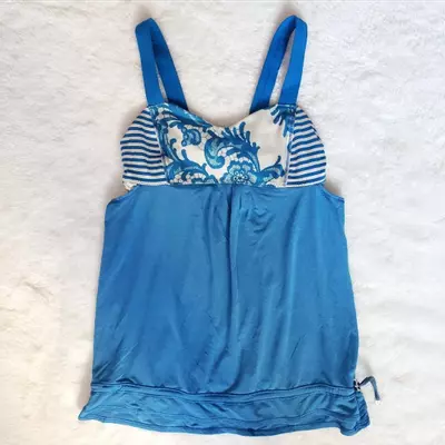 plant/⭐NEW⭐ Size 6, Lululemon - Floral Restless Tank Top-0-thumbnail