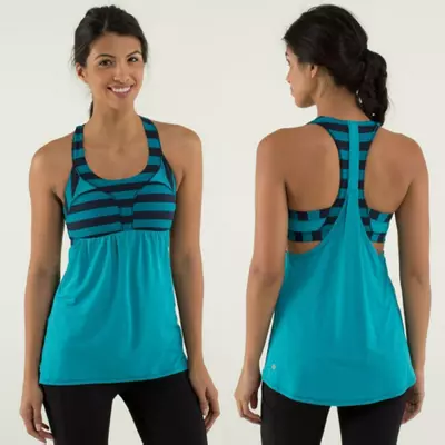 plant/⭐NEW⭐ Lululemon - Size 4, Lululemon 2-In-Run Tank-0-thumbnail
