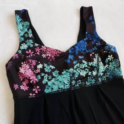 plant/Lululemon - Size 6, Tame Me Tank Petal Pop Multi-2-thumbnail