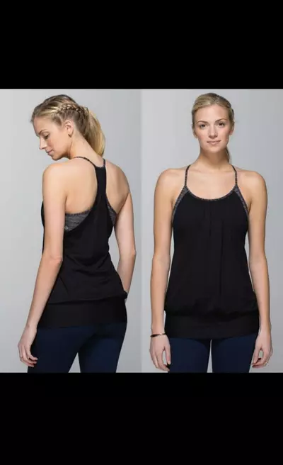 plant/Lululemon - Size 6, No Limits Tank Wee Are From Space-0-thumbnail