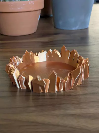 plant/3 inch Crystal tray: copper-0-thumbnail
