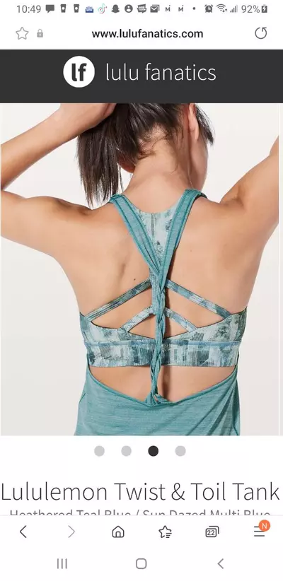 plant/⭐️NWT⭐️ Lululemon- Size 2, Twist & Toil Tank Top-0-thumbnail