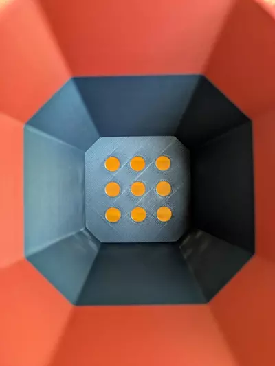 plant/Set of 3 - 2.5 x 3.6 in pots: Red/Navy-1-thumbnail