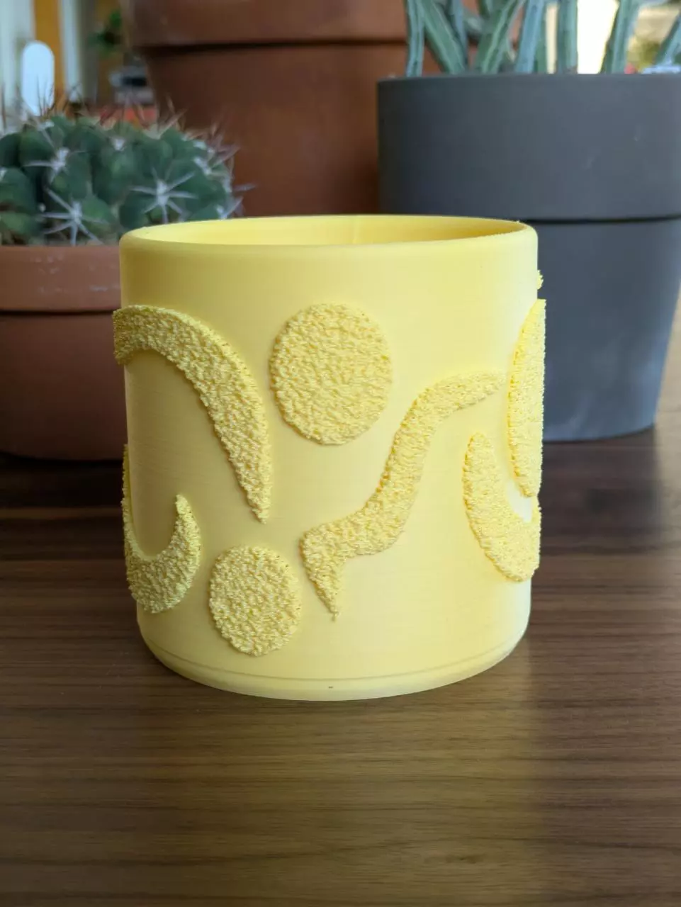 plant/3in Modern abstract: Yellow-0