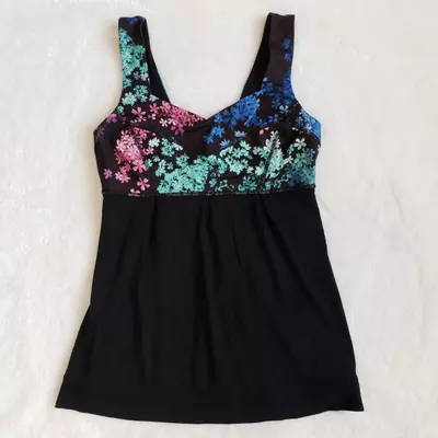 plant/Lululemon - Size 6, Tame Me Tank Petal Pop Multi-1-thumbnail