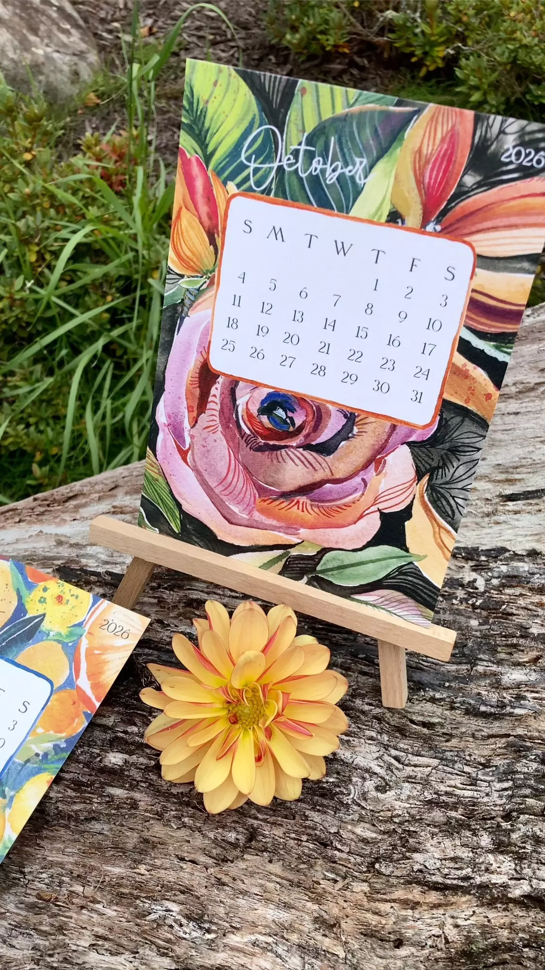 plant/2026 Floral Calendar (w/o Joy Chasing Goals) - BOGO!-0